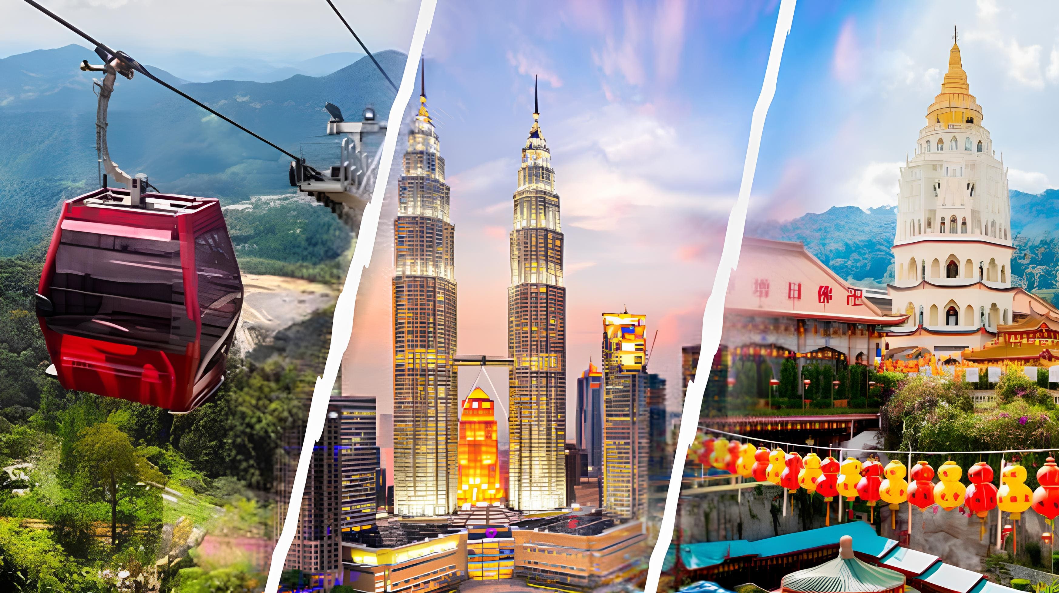 Kuala Lumpur, Genting Highlands & Penang