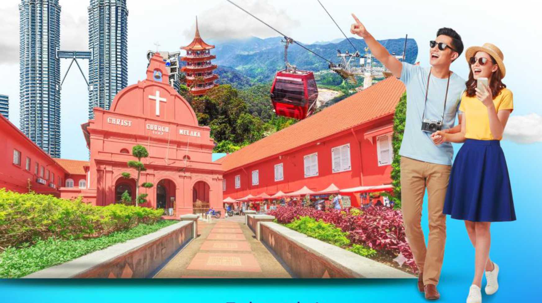 PAKET 4H3M KUALA LUMPUR-GENTING-MELAKA